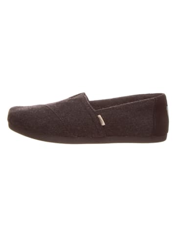 TOMS Slippersy "Classic" w kolorze czarnym
