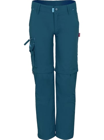 Trollkids Spodnie funkcyjne "Oppland" - Slim fit - w kolorze niebieskim