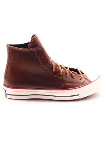 Converse Skórzane sneakersy "Chuck 70" w kolorze brązowym