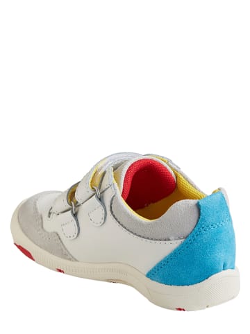 vertbaudet Leren sneakers wit