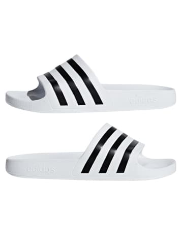 adidas Badeschuhe "Adilette Aqua" in Weiß