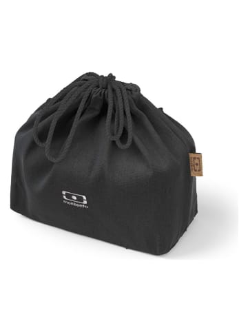 Monbento Lunchtasche "Pochette M" in Schwarz - (B)18 x (H)19 cm