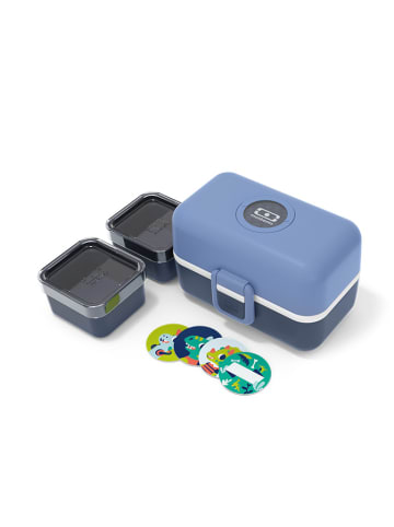 Monbento Lunchbox "Tresor" blauw - 800 l