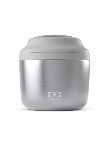 Monbento Isoleercontainer "Element" zilverkleurig - 550 ml
