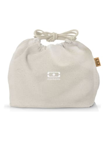 Monbento Lunchtasche "Pochette M" in Creme - (B)18 x (H)19 cm