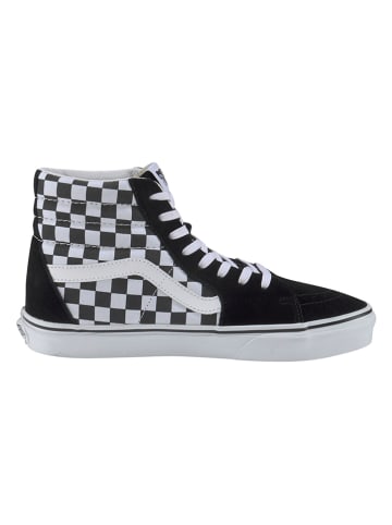 Vans Leren sneakers "SK8-Hi" zwart/wit