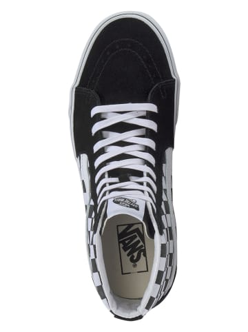 Vans Skórzane sneakersy "SK8-Hi" w kolorze czarno-białym