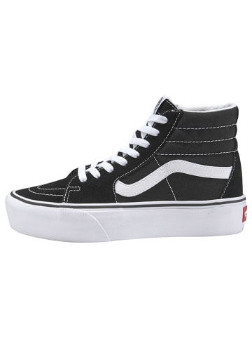 Vans Skórzane sneakersy "SK8-HI Platform 2.0" w kolorze czarno-białym