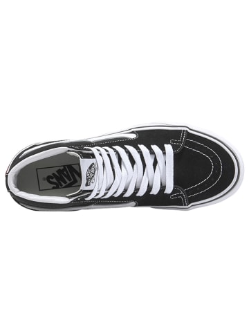 Vans Skórzane sneakersy "SK8-Hi" w kolorze czarno-białym