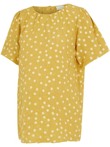 Mama licious Ciążowa bluzka "Sunva" w kolorze żółtym