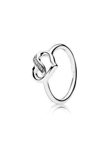 Pandora Silber-Ring mit Edelsteinen