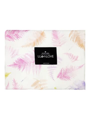 Lullalove Babydeken crème/meerkleurig - (L)150 x (B)100 cm
