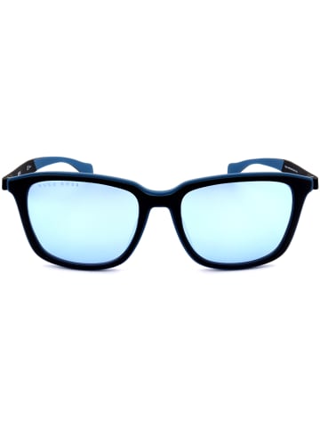 Hugo Boss Herenzonnebril zwart/lichtblauw