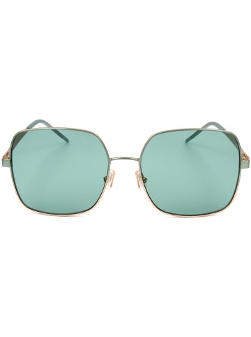 Hugo Boss Damen-Sonnenbrille in Gold/ Grün