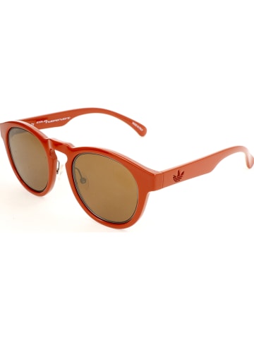 adidas Okulary przeciwsłoneczne unisex w kolorze brązowym