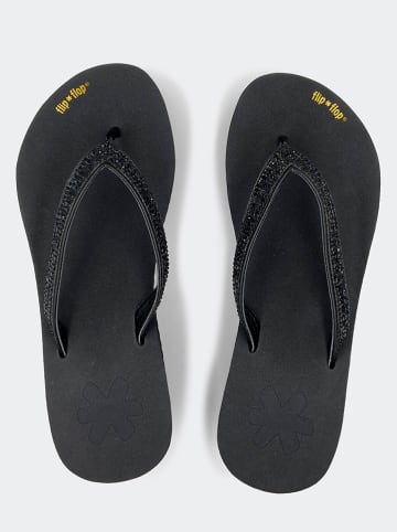 Flip Flop Flip Flops "glam*hi" in Schwarz