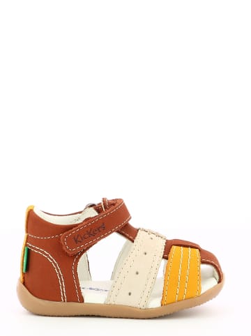 Kickers Leren enkelsandalen "Bigbazar 2" meerkleurig