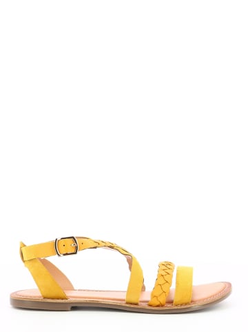 Kickers Leren sandalen "Diappo" geel