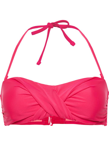 Chiemsee Biustonosz bikini "Ebony" w kolorze różowym