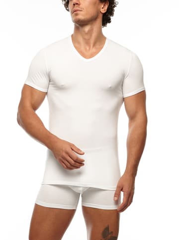 COTONELLA Koszulka (2 pary) w kolorze białym