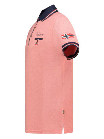 Geographical Norway Poloshirt "Kblended" in Lachs