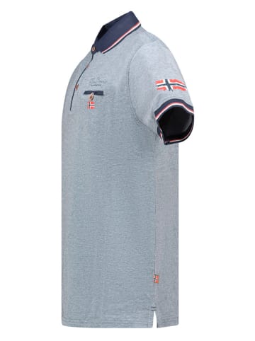Geographical Norway Poloshirt "Kblended" in Blau