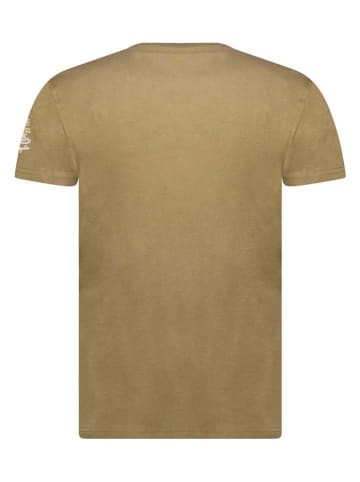 Geographical Norway Shirt "Jidney" kaki/meerkleurig
