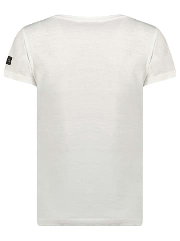 Geographical Norway Koszulka "Jeduction" w kolorze białym