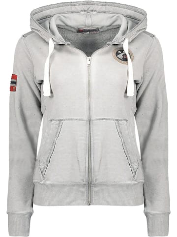 Geographical Norway Sweatvest "Gexcellence" grijs