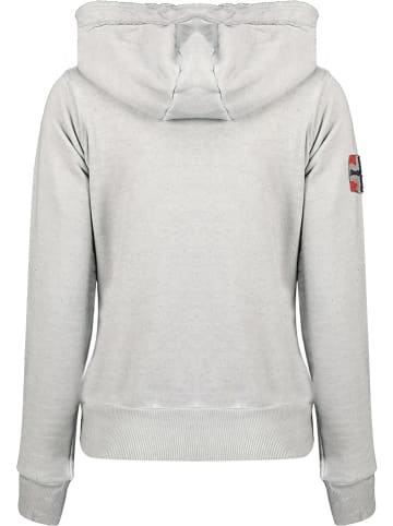 Geographical Norway Sweatjacke "Gexcellence" in Grau