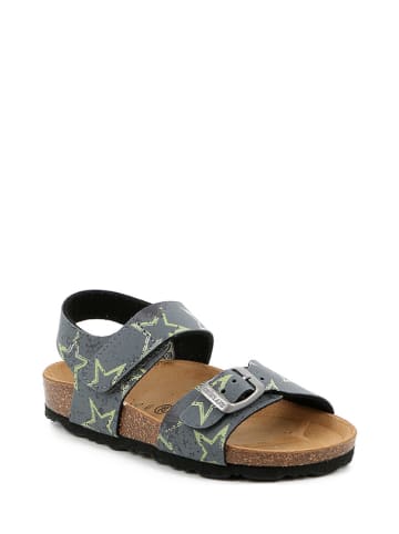 Grünland Sandalen "Luce" in Grau