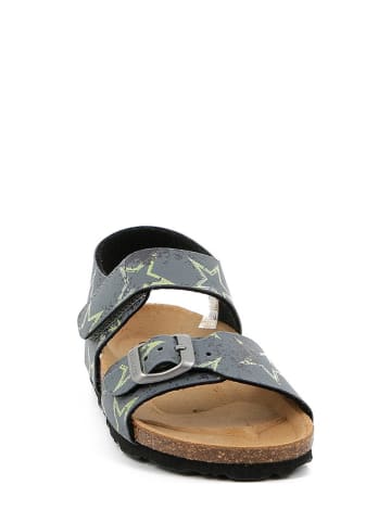 Grünland Sandalen "Luce" in Grau