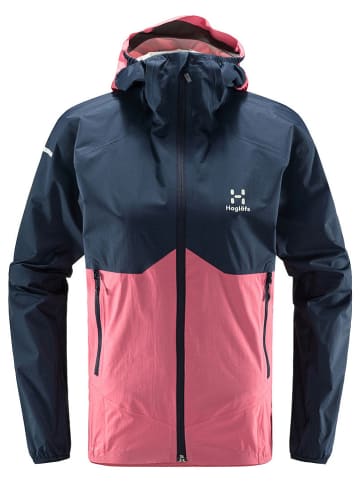 Haglöfs Functionele jas "L.I.M Proof" roze/donkerblauw