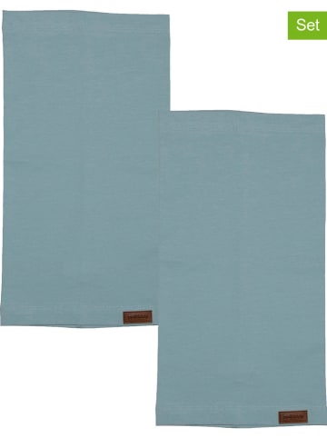 Walkiddy 2-delige set: colsjaals blauw - (L)39 x (B)21 cm