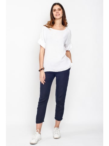 Le Jardin du Lin Leinen-Shirt in Weiß