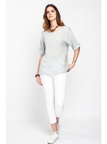 Le Jardin du Lin Linnen shirt grijs