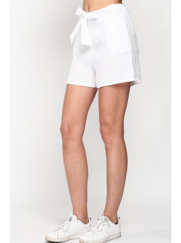 Le Jardin du Lin Linnen short wit