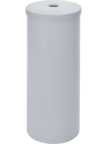 Idesign Toiletpapierhouder "Cade" grijs - (H)36,8 x Ø 15,2 cm