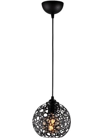 Opviq Hanglamp "Fellini" zwart - Ø 17 cm