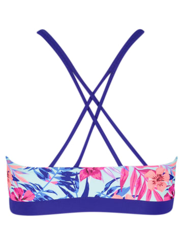 Venice Beach Bikini-Oberteil "Summer" in Türkis/ Blau