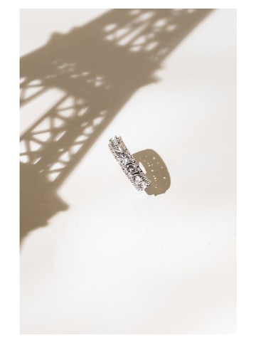 CARATELLI Weißgold-Ring "Sitra" mit Diamanten