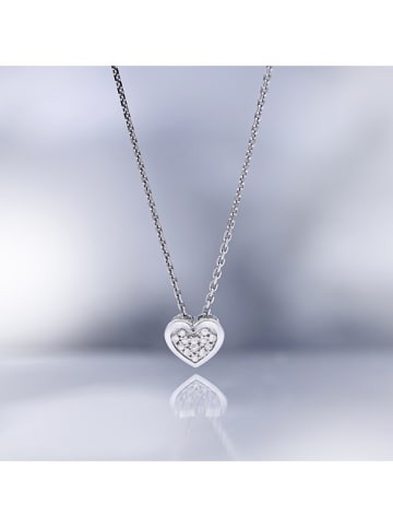 DIAMOND & CO Złota zawieszka "Petit Coeur" z diamentami