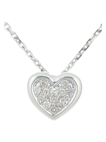 DIAMOND & CO Złota zawieszka "Petit Coeur" z diamentami