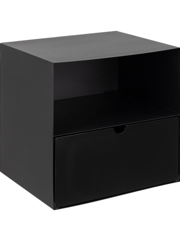 AC Design Nachtkastje "Joliet" zwart - (B)30 x (H)30 x (D)25 cm