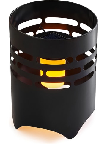 AMARE Solar-haard zwart - (H)25,5 x Ø 18,5 cm