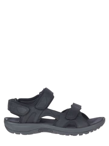 Merrell Leder-Trekkingsandalen "Sandspur 2" in Schwarz