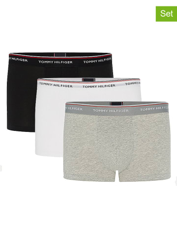 Tommy Hilfiger Underwear 3-delige set: boxershorts lichtgrijs/wit/zwart
