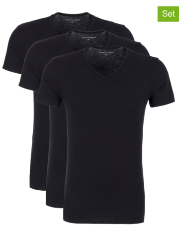 Tommy Hilfiger 3-delige set: shirts zwart