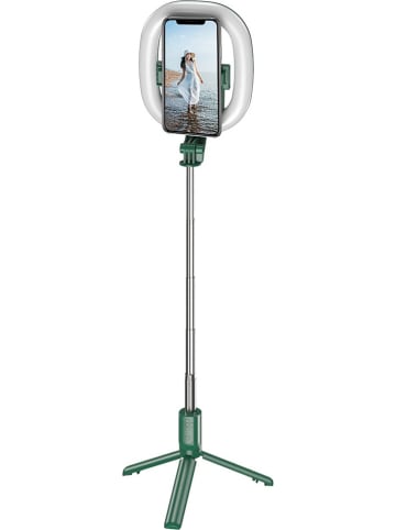 SmartCase LED-Smartphone-Stativ in Grün - (H)95 cm