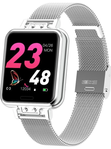 SmartCase Smartwatch w kolorze srebrnym
